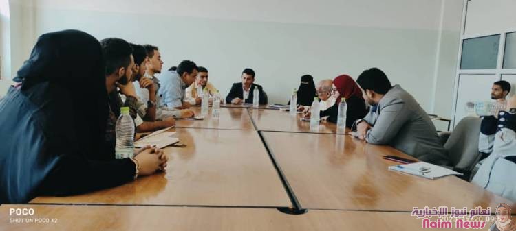 حلقة نقاشية في قسم العلوم السياسية بكلية الاقتصاد حول :  آلية تمكين الشباب سياسيا واقتصاديا وثقافيا واجتماعيا