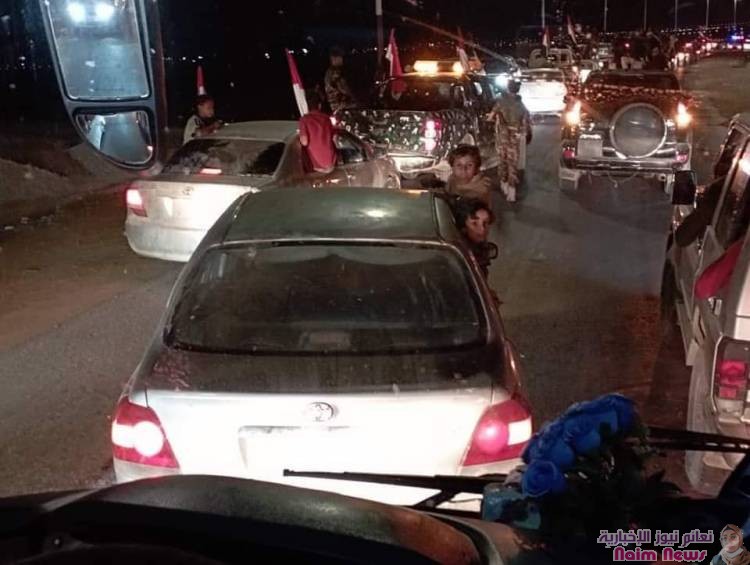 بعثة أبطال غرب آسيا تصل أرض الوطن من البوابة الشرقية .