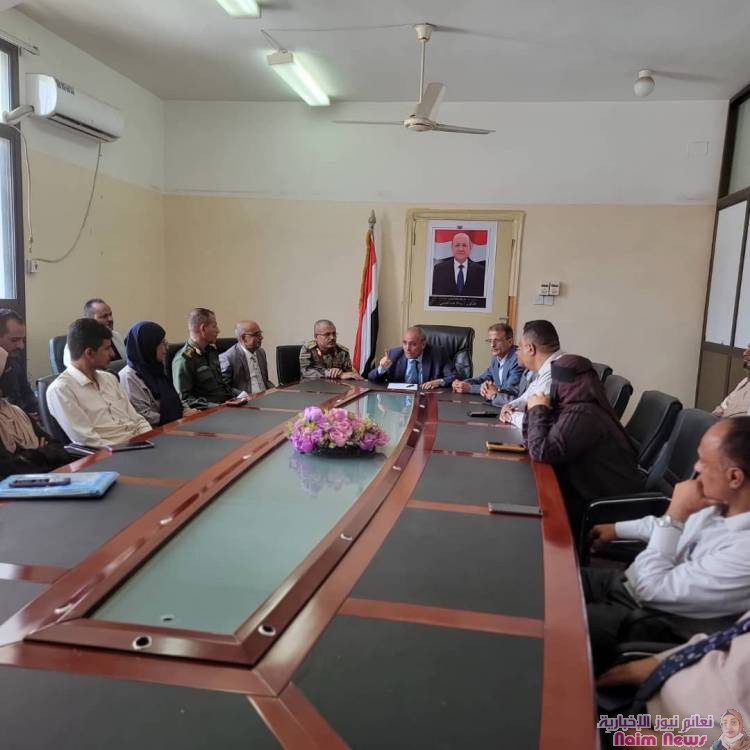 المخلافي يؤكد خلال لقائه وكيل وزارة الشوون الاجتماعية على أهمية اخلاء مكتب الرعاية وتسليمة .