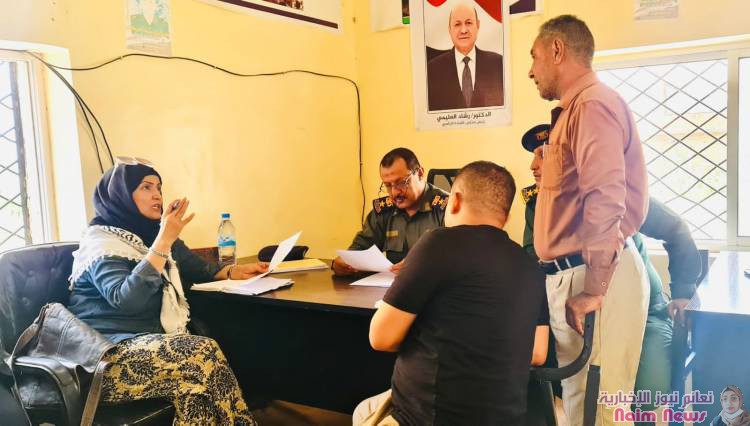 اللجنة الوطنية للتحقيق تطلع على أوضاع نزلاء السجن المركزي والمحتجزين في البحث الجنائي في محافظة تعز.