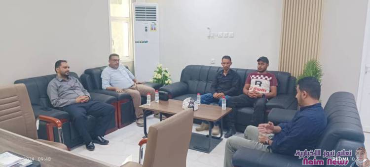 المدير العام التنفيذي للمؤسسة العامة للطرق والجسور ونائبه يزوران إدارة فرع المؤسسة بعدن