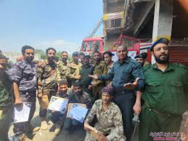 تعز ..اختتام دورةإفراد أقسام الشرطة وآمن المديريات في" الإطفاء والانقاذ والاسعاف".