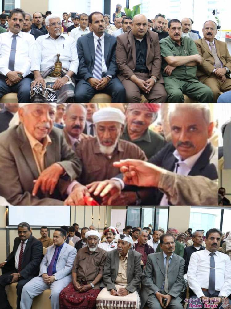 اللواء مطهر الشعيبي و المستثمر عدنان هدنه يفتتحان فندق بانوراما السياحي