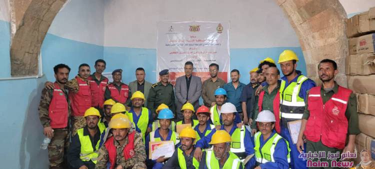 اختتام دورة تدريبية لتعزيز معايير الأمن والسلامة لعمال محطات الغاز في الشمايتين. 