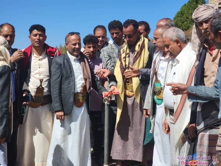 تدشّن المرحلة الثانية من مشروع مياه السوري في عميقة بصبر الموادم .