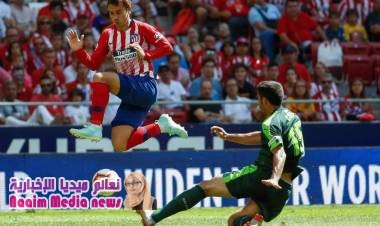 غريزمان: أنا في نفس المستوى مع رونالدو وميسي