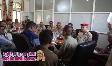 لجنة معالجة الحالات الخارجة عن الجاهزية تقدم تقريرها النهائي لقيادة محور تعز 
