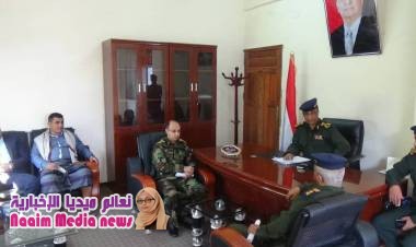 بعد نجاح الشرطة في الاحتفال بالعيد السبتمبري العميد منصور الاكحلي يعقد اجتماعا لمناقشة العديد من القضايا الامنية .