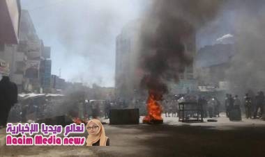  إعلان انتفاضة عارمة في تعز ضد الجميع وبدء عصيان شامل من هذه اللحظة.