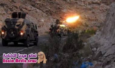 قوات الجيش الوطني بمحور علب تخوض مواجهات عنيفة مع المليشيات على تخوم 