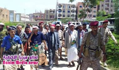 شاهد بالصور لجنة التظلمات في زيارة للسجون بمحافظة تعز 