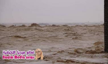 إعصار (لُبان) يجرف شبكة المياه في المهرة