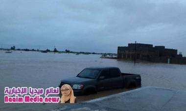 تقرير حكومي يرصد الأضرار الناجمة عن العاصفة المدارية لُبان في محافظة المهرة