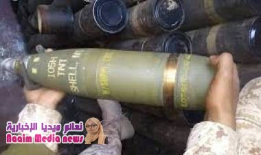 اللواء 35 مدرع يضبط شحنة أسلحة مهربة في مدخل مدينة التربة