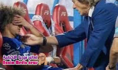 عموري يخرج باكيًا من أرض الملعب في مباراة بالسعودية