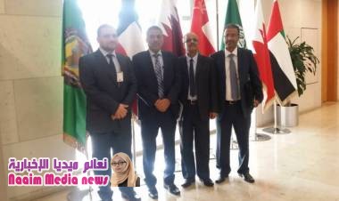 اجتماع وفد وزارة التربية والتعليم والمؤسسة العامة لمطابع الكتاب المدرسي في الأمانة العامة لمجلس التعاون الخليجي في الرياض