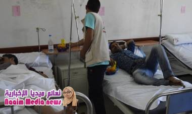 قسم مكافحة حمى الضنك في مستشفى الثورة العام بتعز يستقبل أكثر من 800 حالة منذ افتتاحة في التاسع من الشهر الجاري