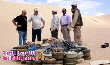 شبوة.مسام.. إتلاف 450 لغما وذخيرة غير منفجرة في عسيلان .