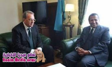 الوحيشي يلتقي مبعوث الرئيس الروسي للشرق الأوسط وإفريقيا 