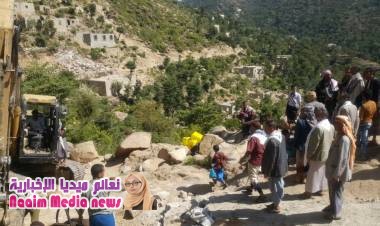 مدير عام مديرية جبل حبشي يطلع على سير العمل في مشروع حفر وتأهيل بئر الرباصي بالمديرية