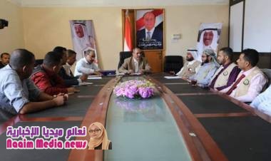  وكيل محافظة تعز يشيد بمؤسسة النجاة الكويتية