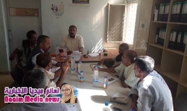 مناقشة برامج التمكين التي خصصها مشروع تحسين سبل العيش لميفعة شبوة 