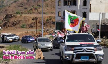 شاهد بالصور قافله من شباب تعز للواء ٣٥