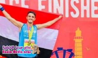 اللاعب اليمني خيري يحقق المركز 33 في ماراثون بيروت الدولي 