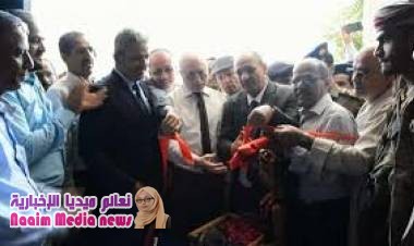 افتتاح مكتب المالية بتعز يعيد شريان  الحياة للمحافظة