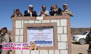 نائب رئيس الجمهورية يضع حجر الأساس للمدينة الطبية العسكرية بمأرب