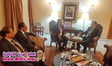 التقى اليوم الأخ  علوي بافقيه وزير المغتربين بالسيد عبدالكريم بنعتيق الوزير المكلف بالمغاربه المقيمين في الخارج وشؤون الهجرة المغربي