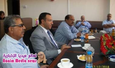 نائب وزير المغتربين يناقش أوضاع التجار المغتربين للإستفادة من خبراتهم