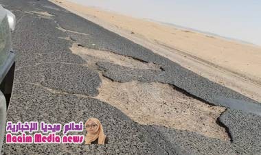 السعودية توفد فريقاً فنياً لإعادة تأهيل طريق مأرب العبر