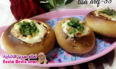 بااااان خفيف وصحي ولذيذ  بطريقه العشر دقائق 