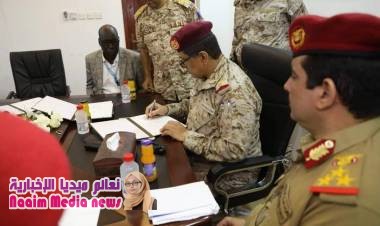 رئيس الأركان يوقع مع اليونيسيف خارطة الطريق الخاصة بمنع تجنيد الاطفال