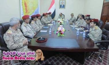 ‏نائب رئيس الجمهورية يلتقي قادة المناطق العسكرية الثالثة والسادسة والسابعة