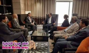 قيادة الكتلة البرلمانية للإصلاح تلتقي السفير الأمريكي لدى اليمن