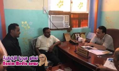 العميد باعش يلتقي مساعد مدير الأمن لشؤون الأمن بمحافظة الحديدة 