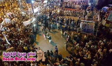 استمرار تدفق حشود الاحرار بتعز