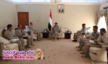 رئيس الأركان لقائد قوات التحالف: علينا استكمال تحرير مدينة تعز بوابة اليمن