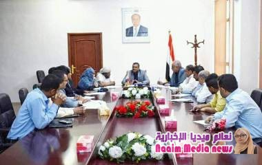 الوكيل جامل يؤكد على أهمية إعادة تشكيل الهيكل التنظيمي لصندوق النظافة والتحسين 