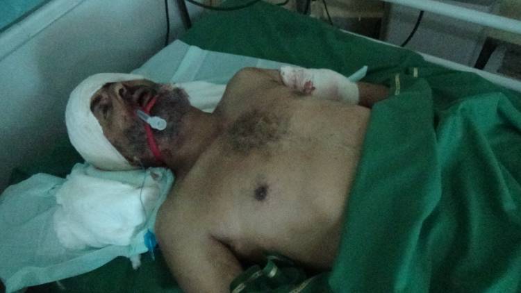 مجاهد على سلطان يقنص من السلال