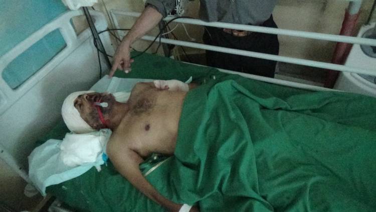 مجاهد على سلطان يقنص من السلال