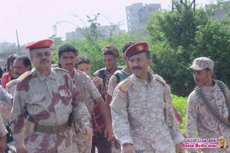 المجيدي في زيارة اللواء 145للاطلاع على الجاهزية القتالية 