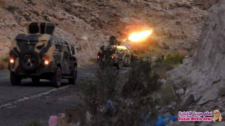 قوات الجيش الوطني بمحور علب تخوض مواجهات عنيفة مع المليشيات على تخوم 