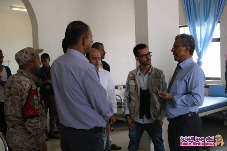 رئيس هيئة مستشفى الثورة العام بتعز يشيد بدور الهلال الأحمر الإماراتي