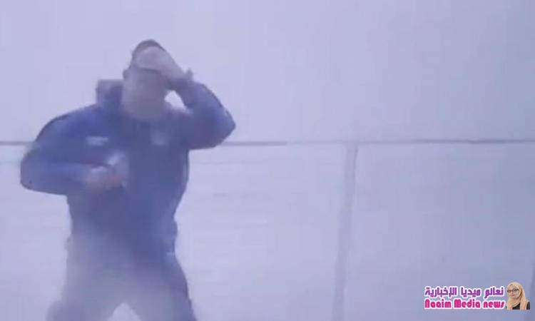 صور من قلب الإعصار.. لحظات فصلت مراسل أخبار جوية عن الموت