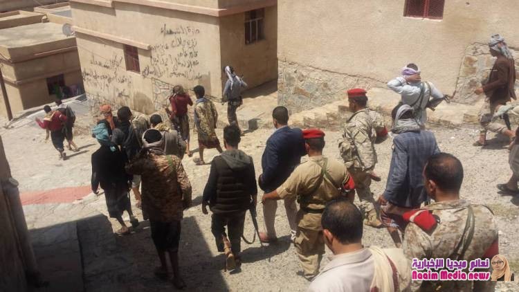 شاهد زياره عارف جامل للخطوط الاماميه لمواقع الدفاع