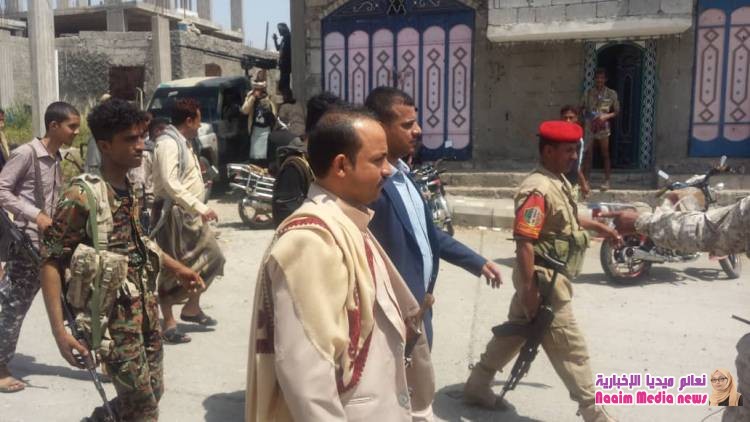 شاهد زياره عارف جامل للخطوط الاماميه لمواقع الدفاع