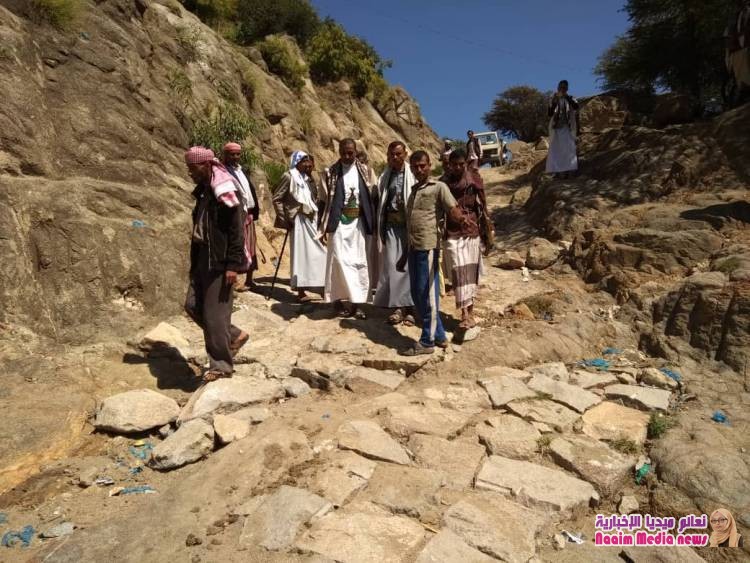 مدير عام مديرية جبل حبشي يطلع على سير العمل في مشروع حفر وتأهيل بئر الرباصي بالمديرية